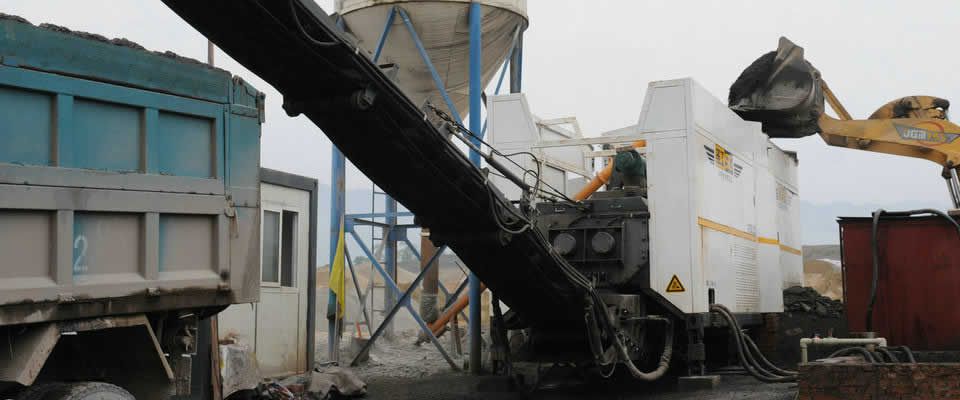 Cold Recycler for Asphalt Production