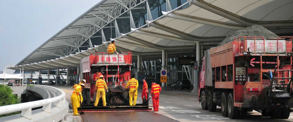 Asphalt Paver for Road Noise Reduction