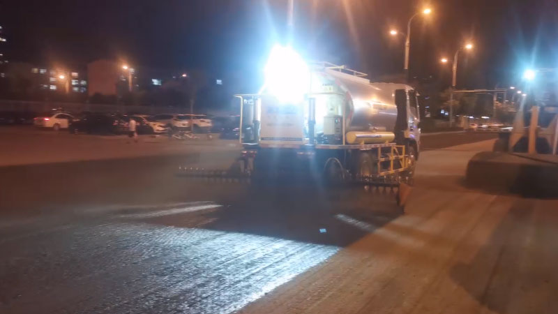 5000 liters Asphalt Emulsion Sprayer Truck Asphalt